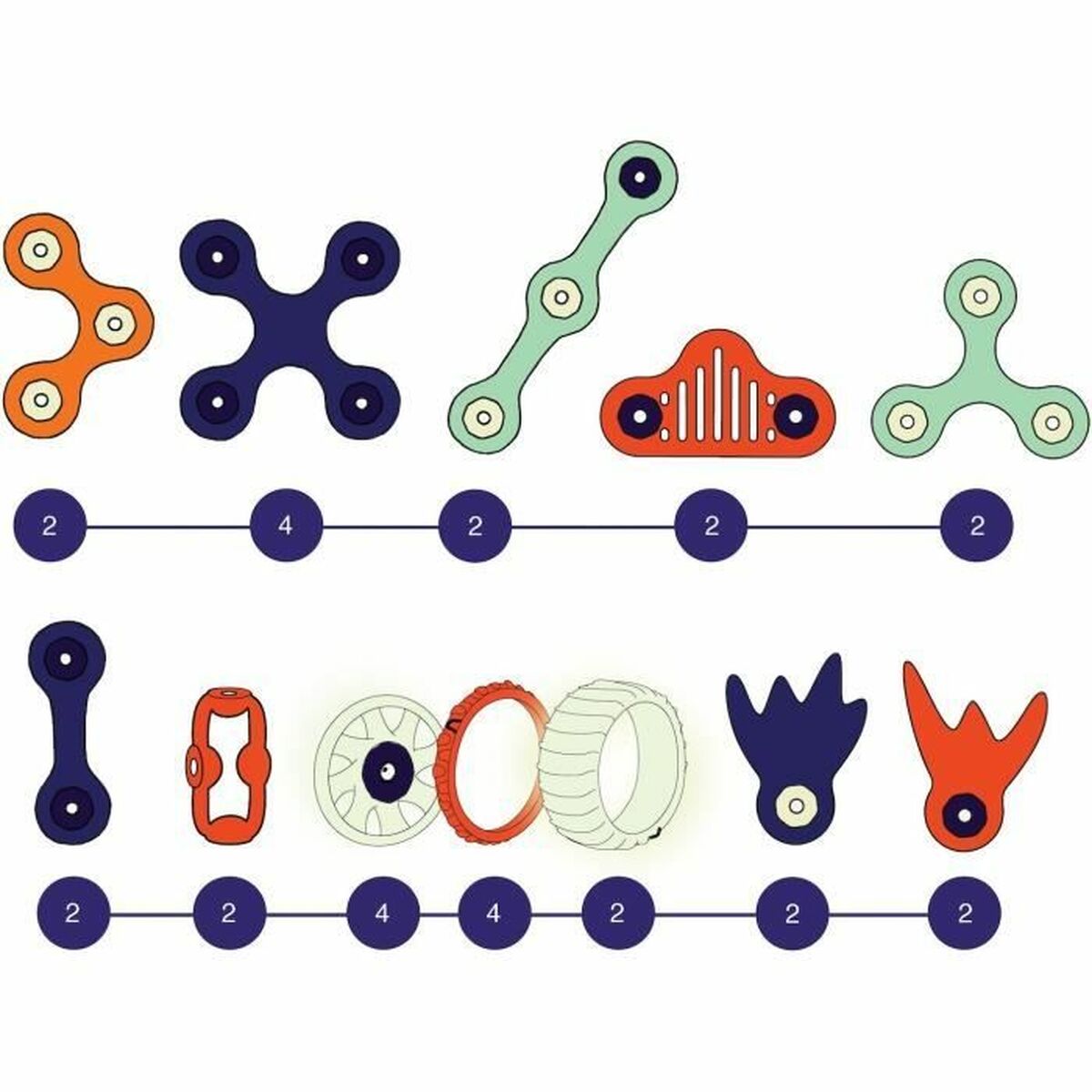 Juego de Construcción Gipsy Toys