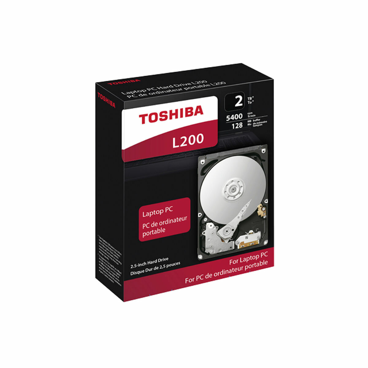 Disco Duro Toshiba HDKGB91ZKA01T 2,5" 2 TB