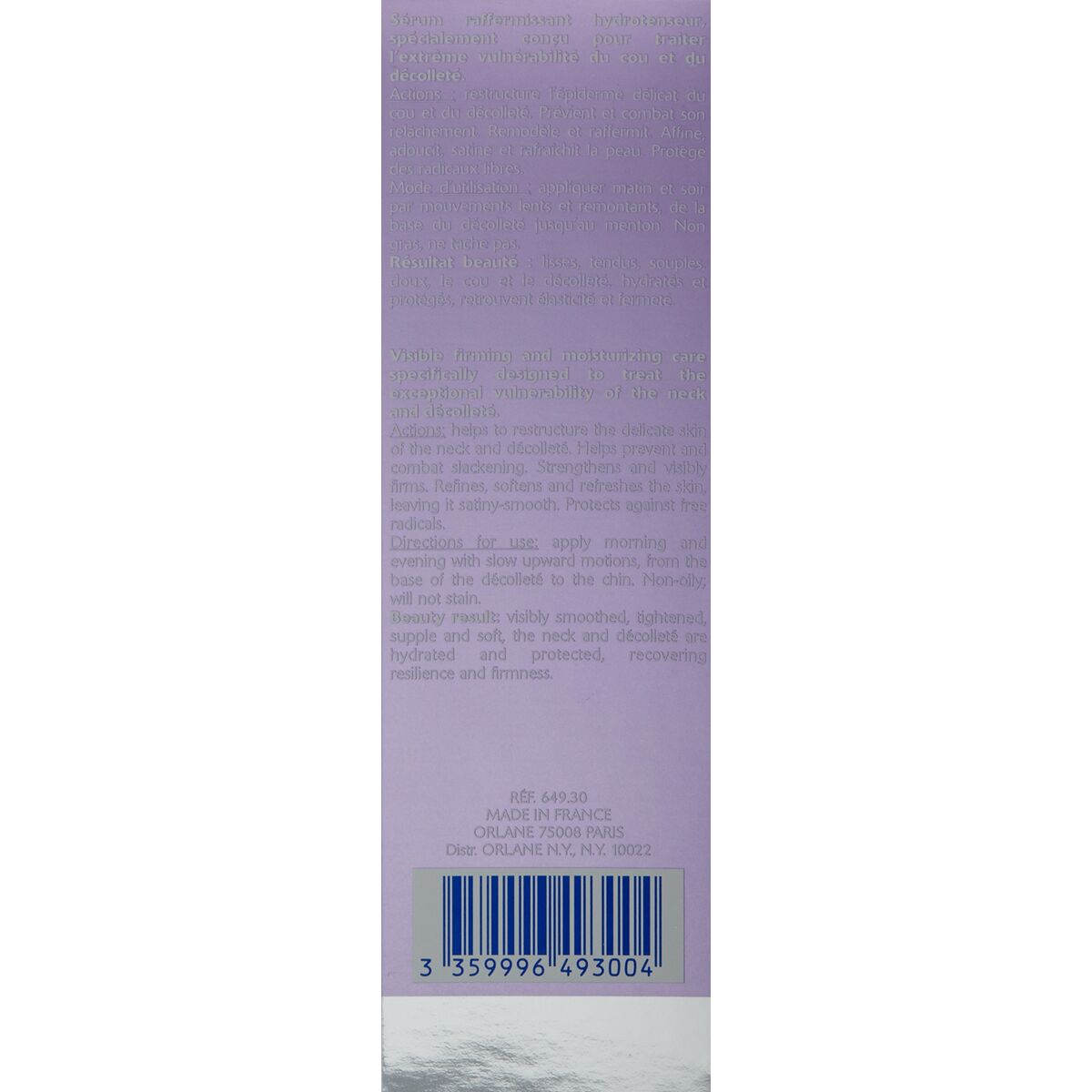 Sérum Reafirmante para Cuello Orlane