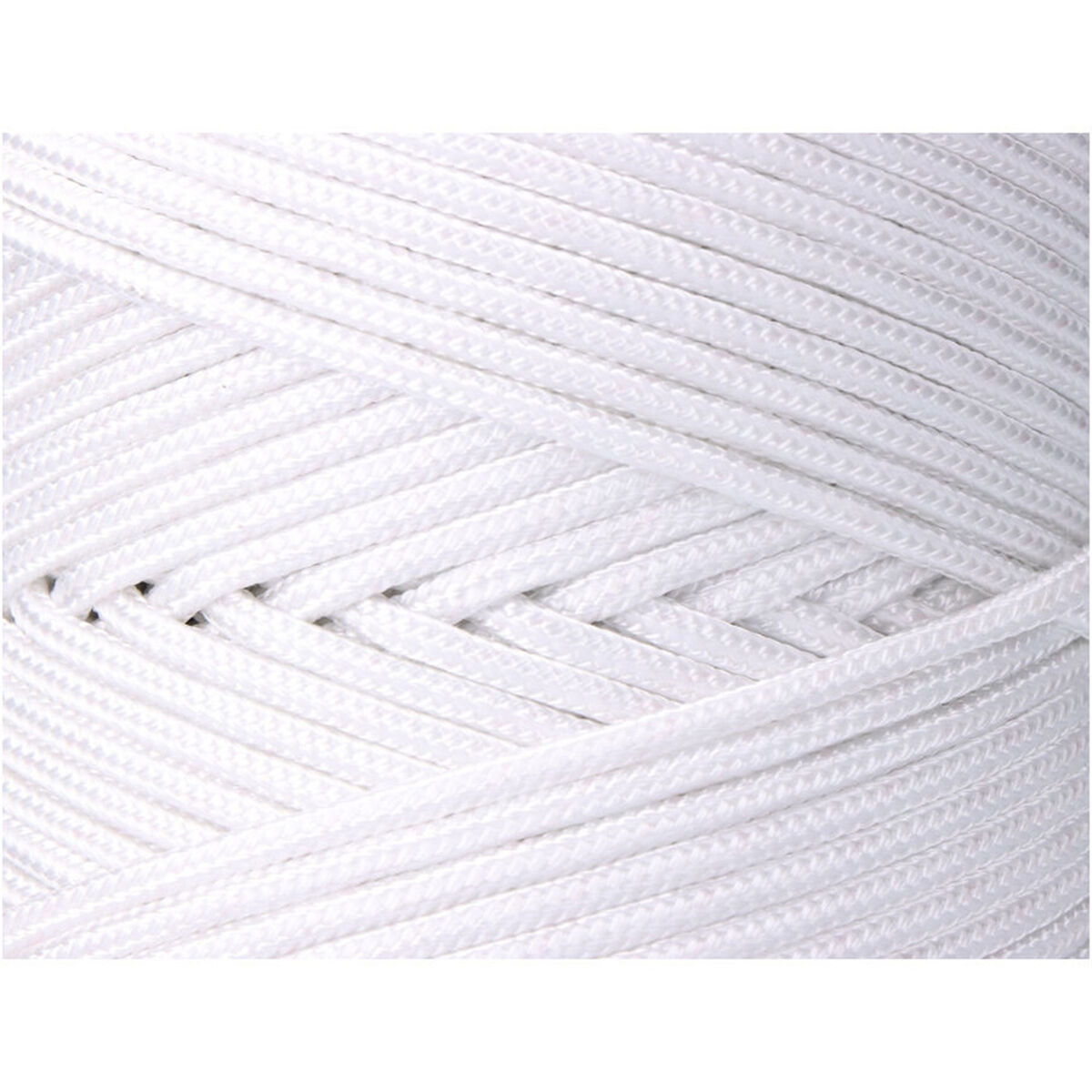 Cordón EDM 87915 Blanco Polipropileno 5 mm x 200 m Trenzado