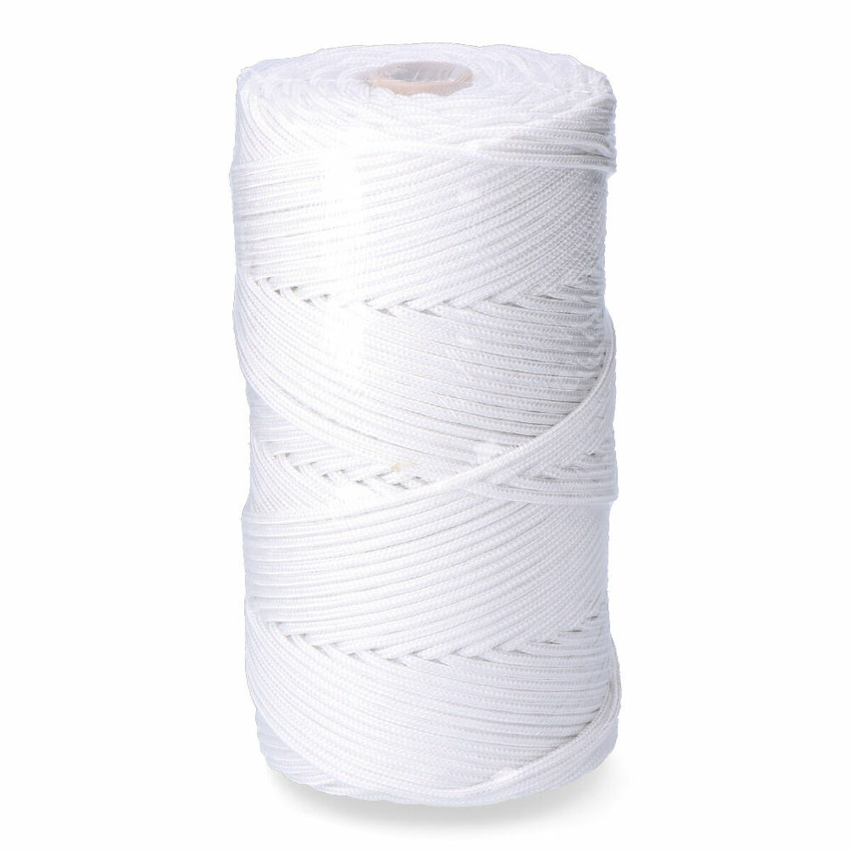 Cordón EDM 87915 Blanco Polipropileno 5 mm x 200 m Trenzado