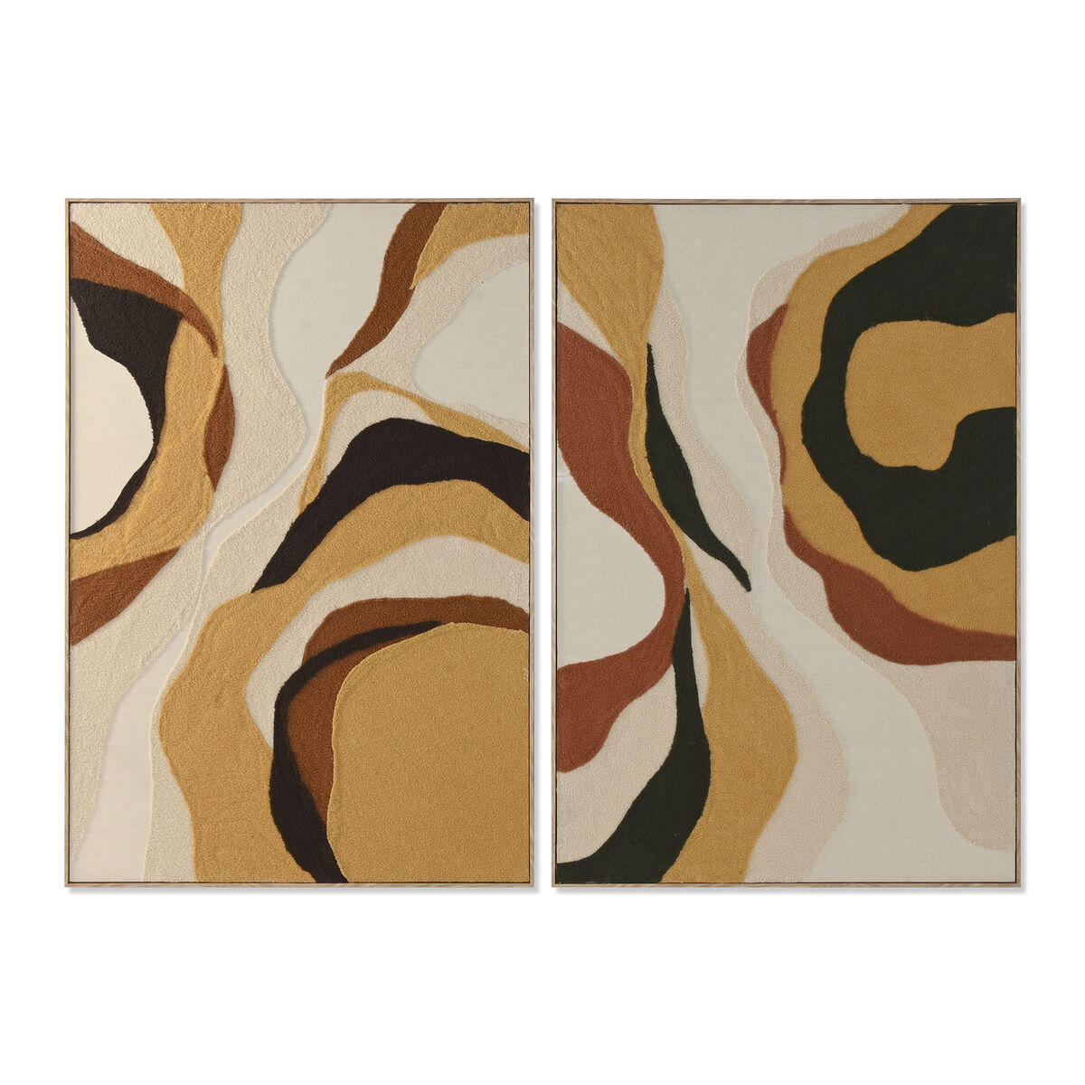 Lienzo Home ESPRIT Poliestireno Lienzo 102 x 4,5 x 152 cm