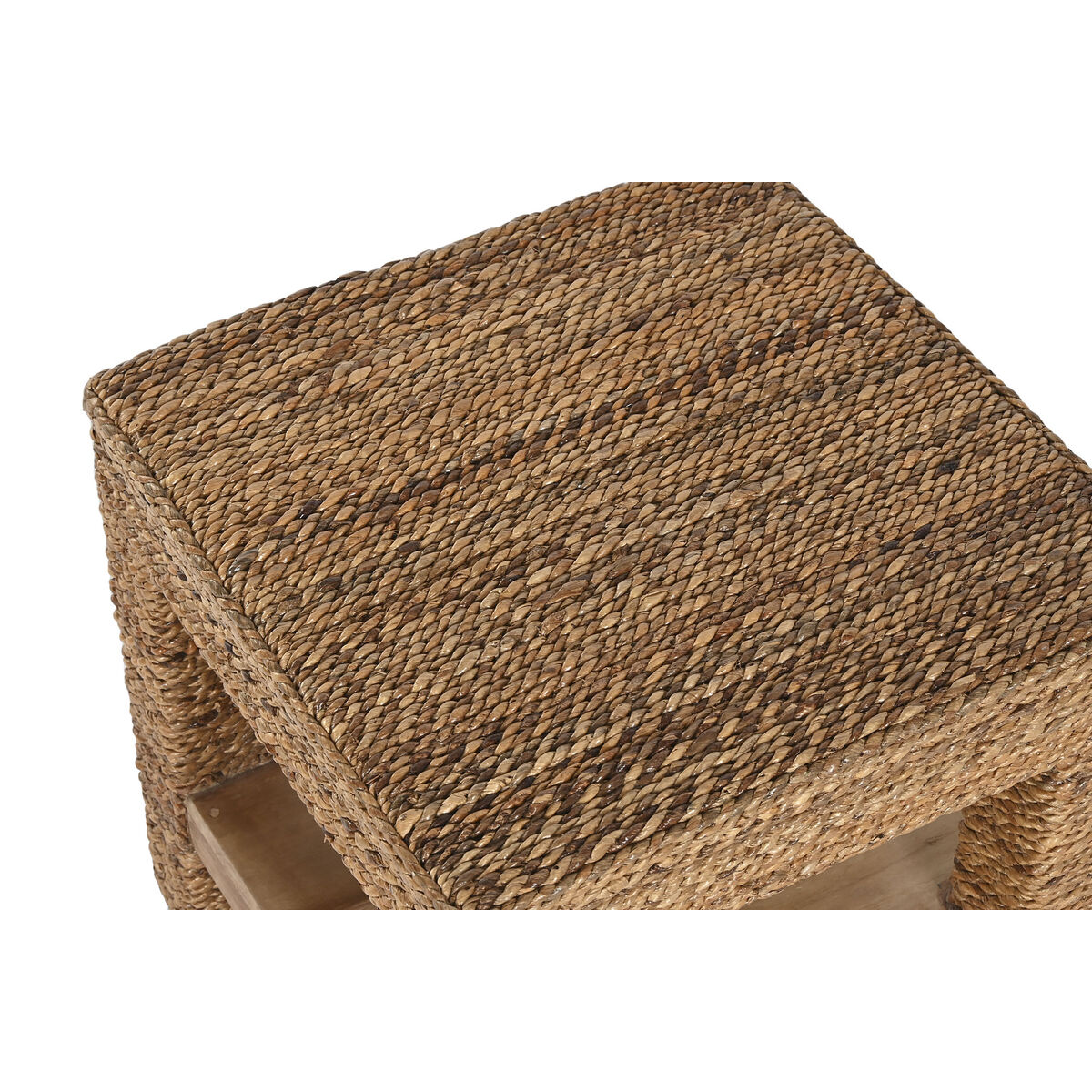 Mesa auxiliar Home ESPRIT Natural 40 x 40 x 40 cm