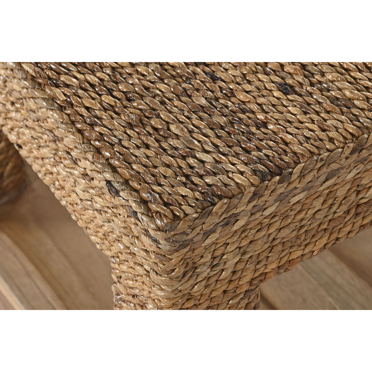 Mesa auxiliar Home ESPRIT Natural 40 x 40 x 40 cm