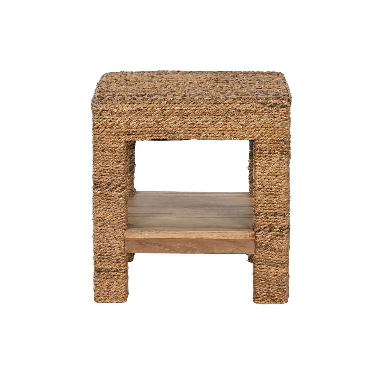 Mesa auxiliar Home ESPRIT Natural 40 x 40 x 40 cm