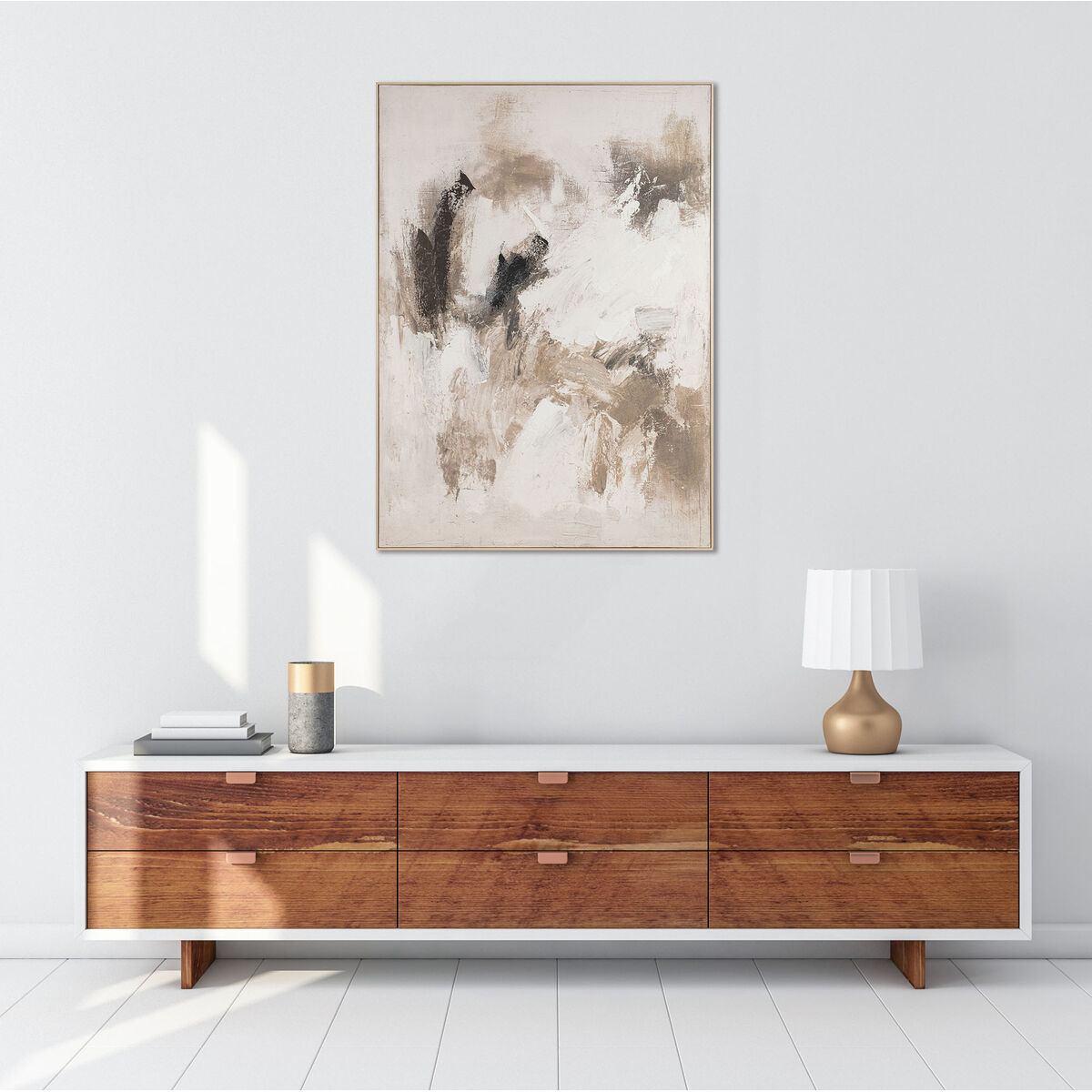 Lienzo Home ESPRIT Pino Lienzo 130 x 5 x 180 cm