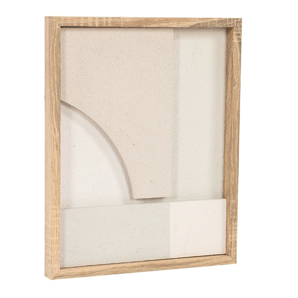 Cuadro con LED Home ESPRIT Poliestireno Madera MDF 40 x 3,8 x 50 cm