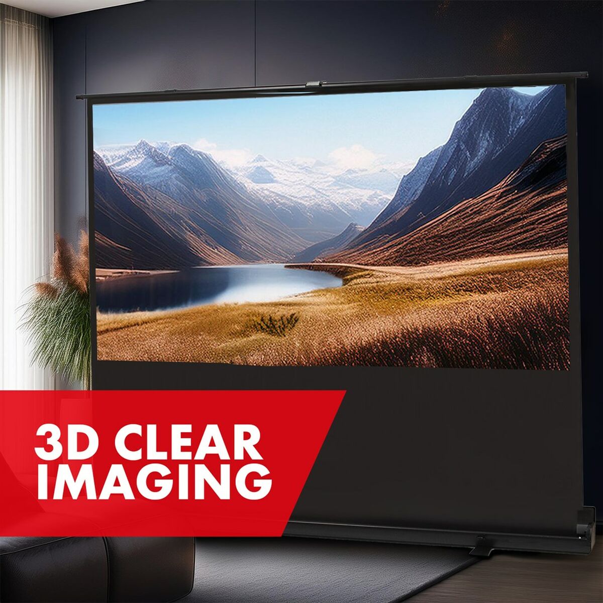 Pantalla de Proyección MacLean MC-212 80"