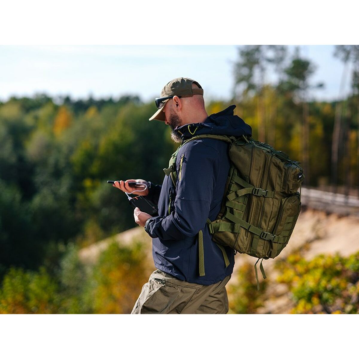 Powerbank Tracer TRABAT47516 Negro Naranja 20000 mAh 74 WH