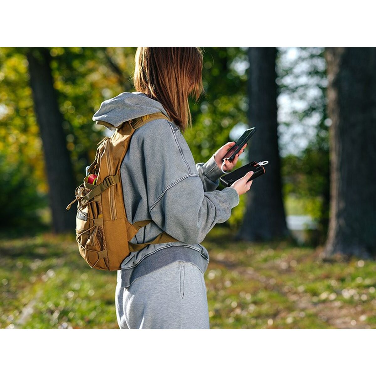 Powerbank Tracer TRABAT47516 Negro Naranja 20000 mAh 74 WH