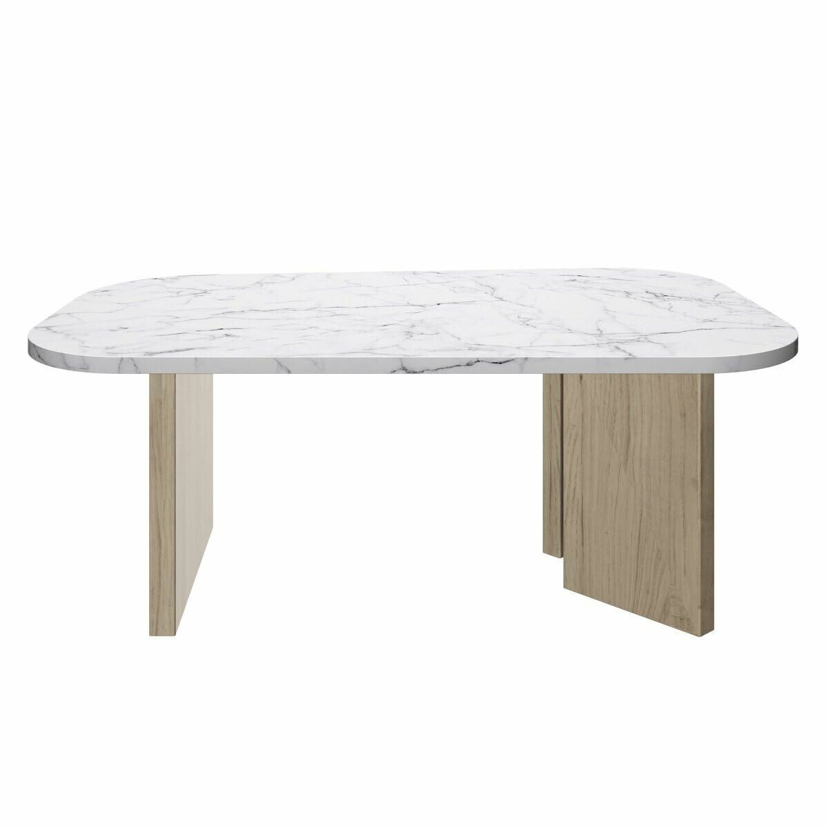 Mesa de Centro Blanco 105 x 58 x 39 cm