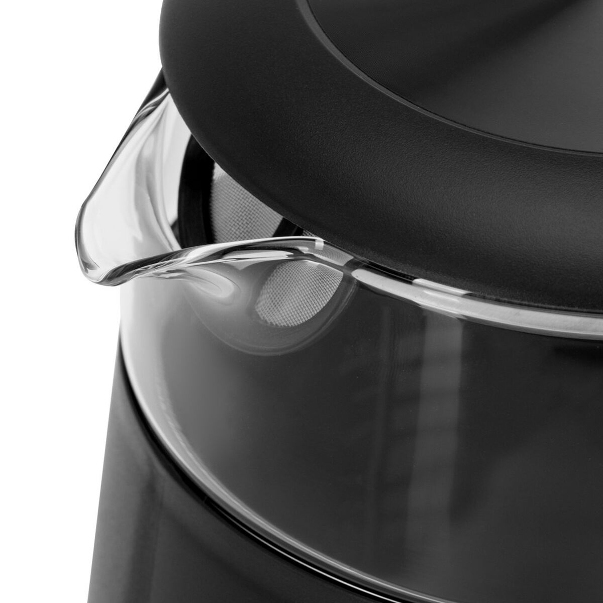 Hervidor Adler AD 1305bs Negro Plateado 2200 W 1,7 L