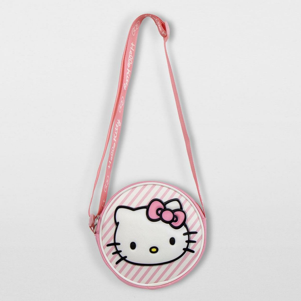 Bolso Bandolera Hello Kitty Rosa 13 x 13 x 4 cm