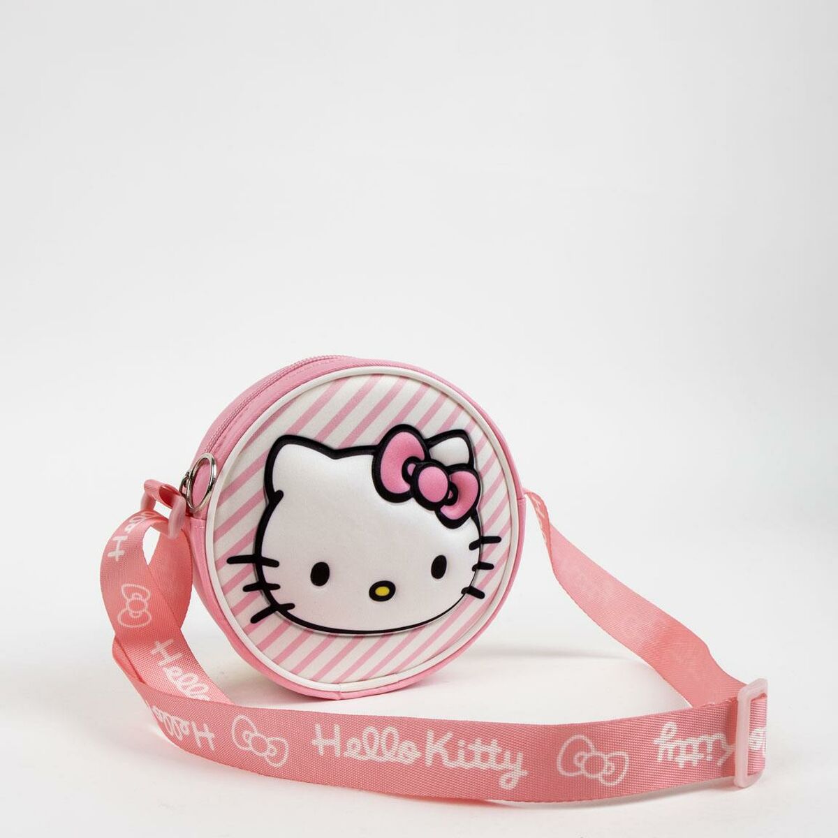 Bolso Bandolera Hello Kitty Rosa 13 x 13 x 4 cm