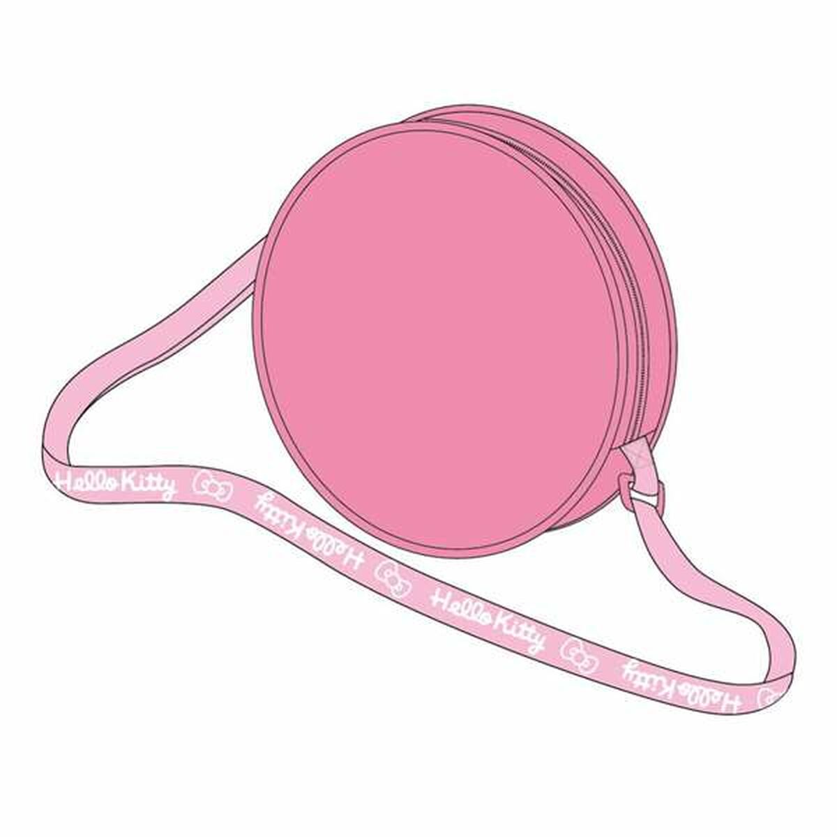 Bolso Bandolera Hello Kitty Rosa 13 x 13 x 4 cm