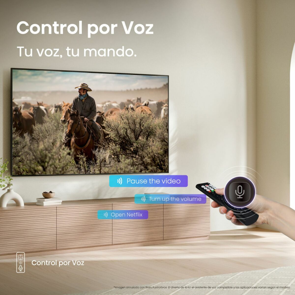 Smart TV Hisense 43A6Q 43" 4K Ultra HD LED HDR D-LED