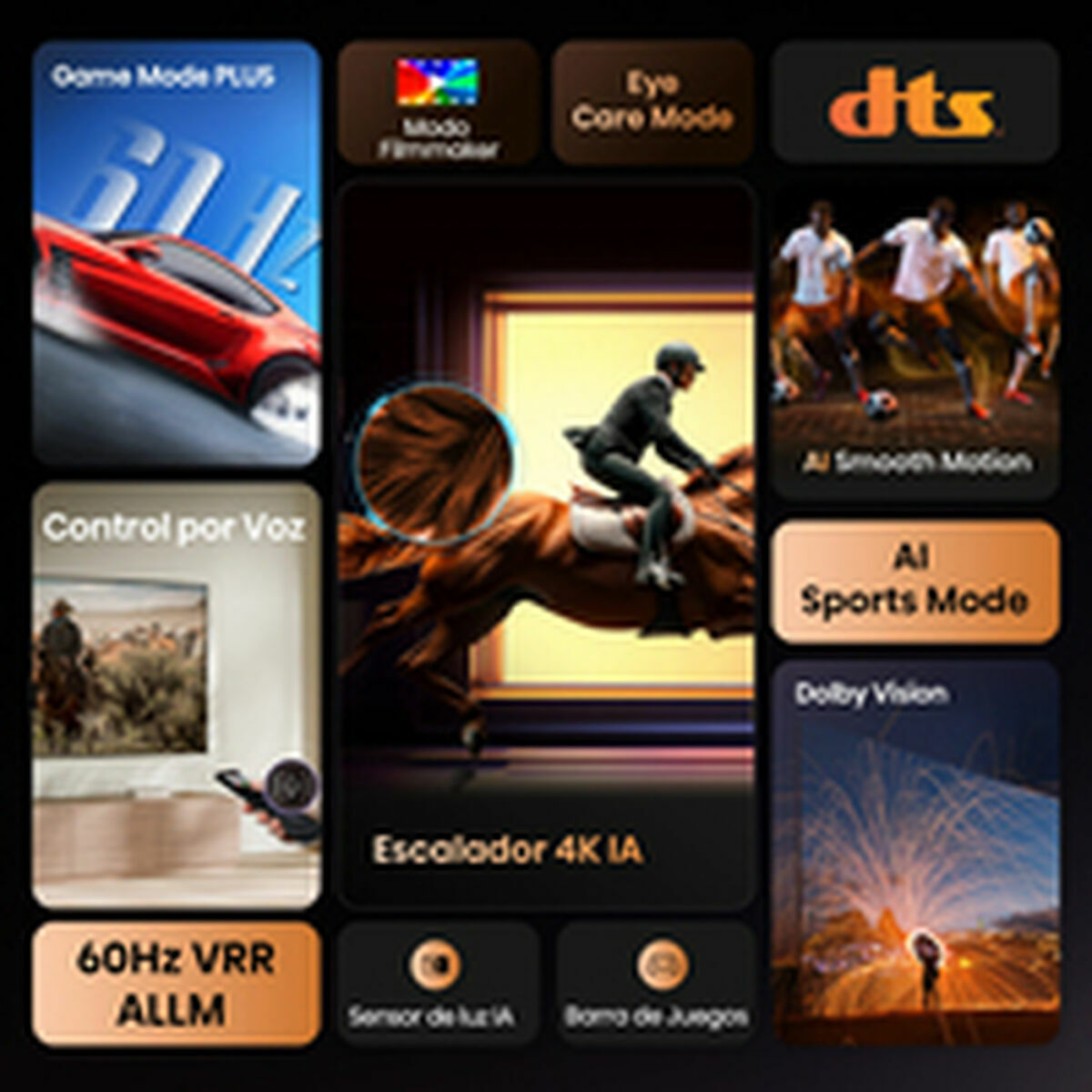 Smart TV Hisense 65A6Q 65" 4K Ultra HD LED HDR D-LED