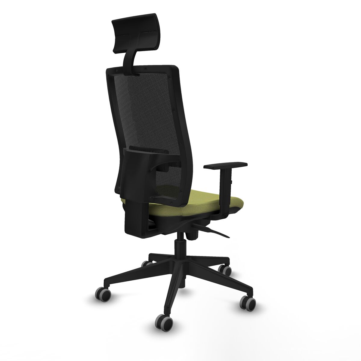 Silla de Oficina con Cabecero Piqueras y Crespo 1D066G1 Verde