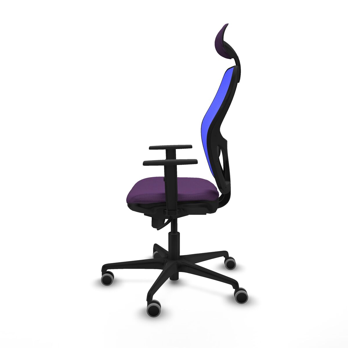 Silla de Oficina con Cabecero Jorquera Piqueras y Crespo 1D036G1 Morado