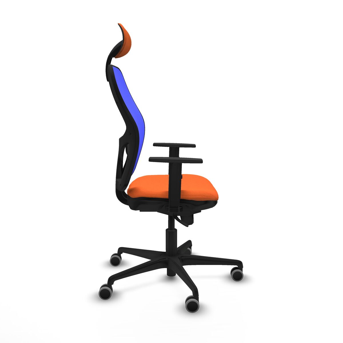 Silla de Oficina con Cabecero Jorquera Piqueras y Crespo 1D036G1 Naranja