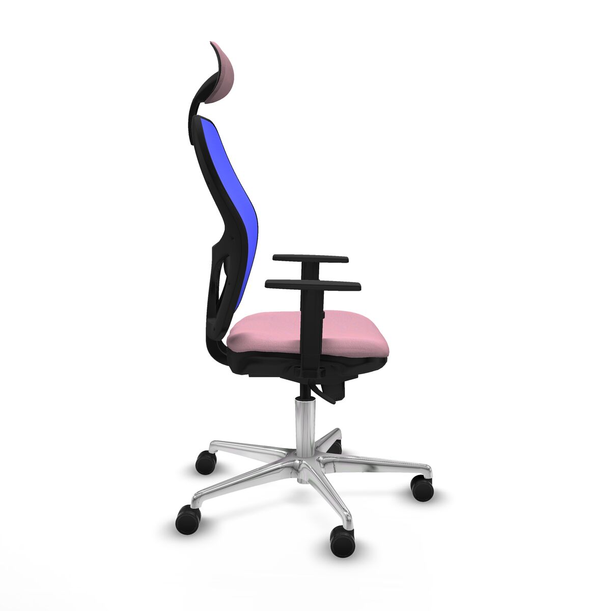 Silla de Oficina con Cabecero Jorquera Piqueras y Crespo 1D086N1 Rosa