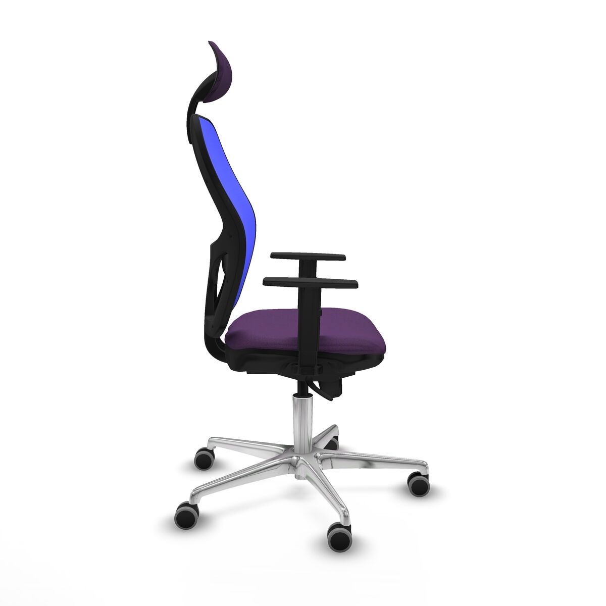 Silla de Oficina con Cabecero Jorquera Piqueras y Crespo 1D086G1 Morado