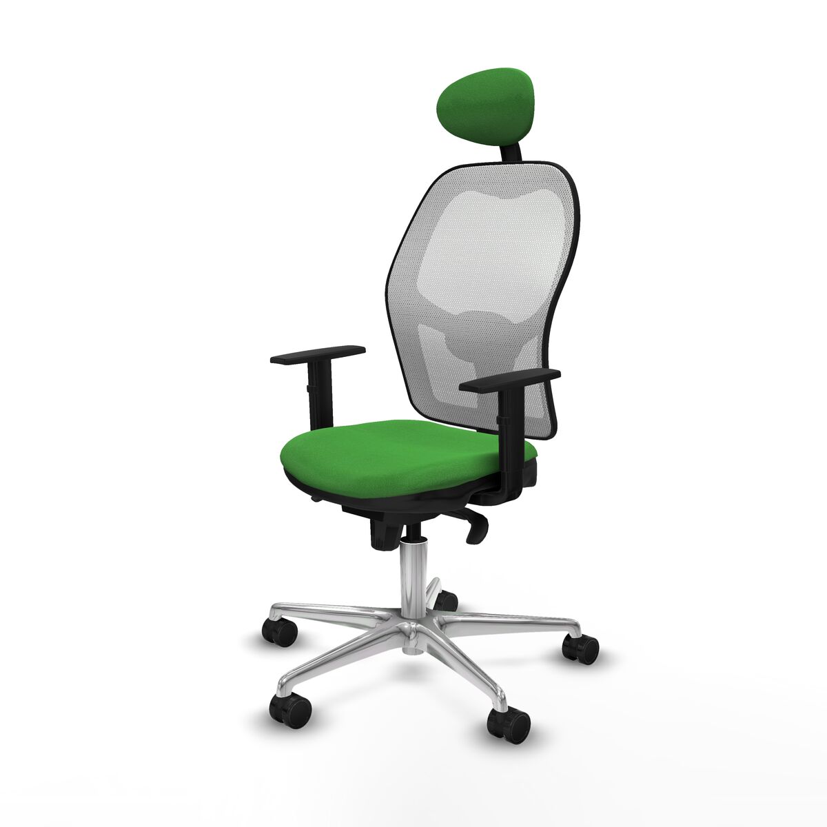 Silla de Oficina con Cabecero Jorquera Piqueras y Crespo 1D086N1 Verde