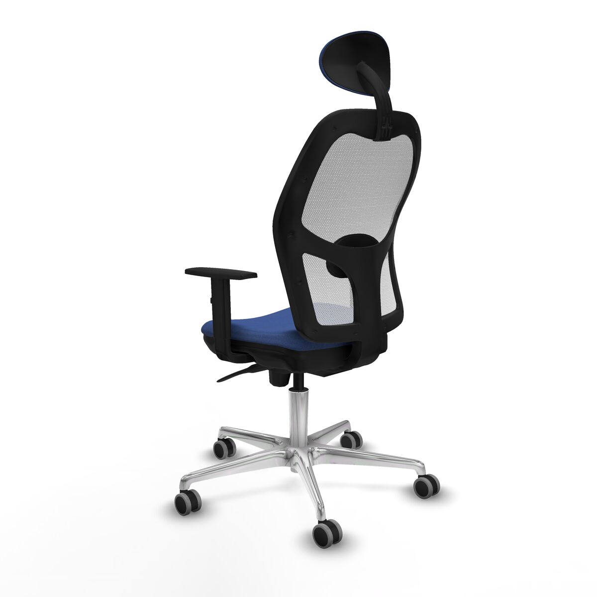 Silla de Oficina con Cabecero Jorquera Piqueras y Crespo 1D086G1 Azul marino