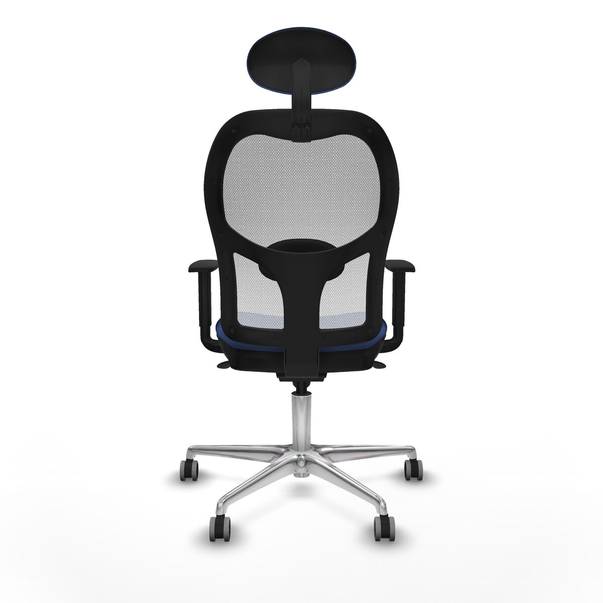 Silla de Oficina con Cabecero Jorquera Piqueras y Crespo 1D086G1 Azul marino