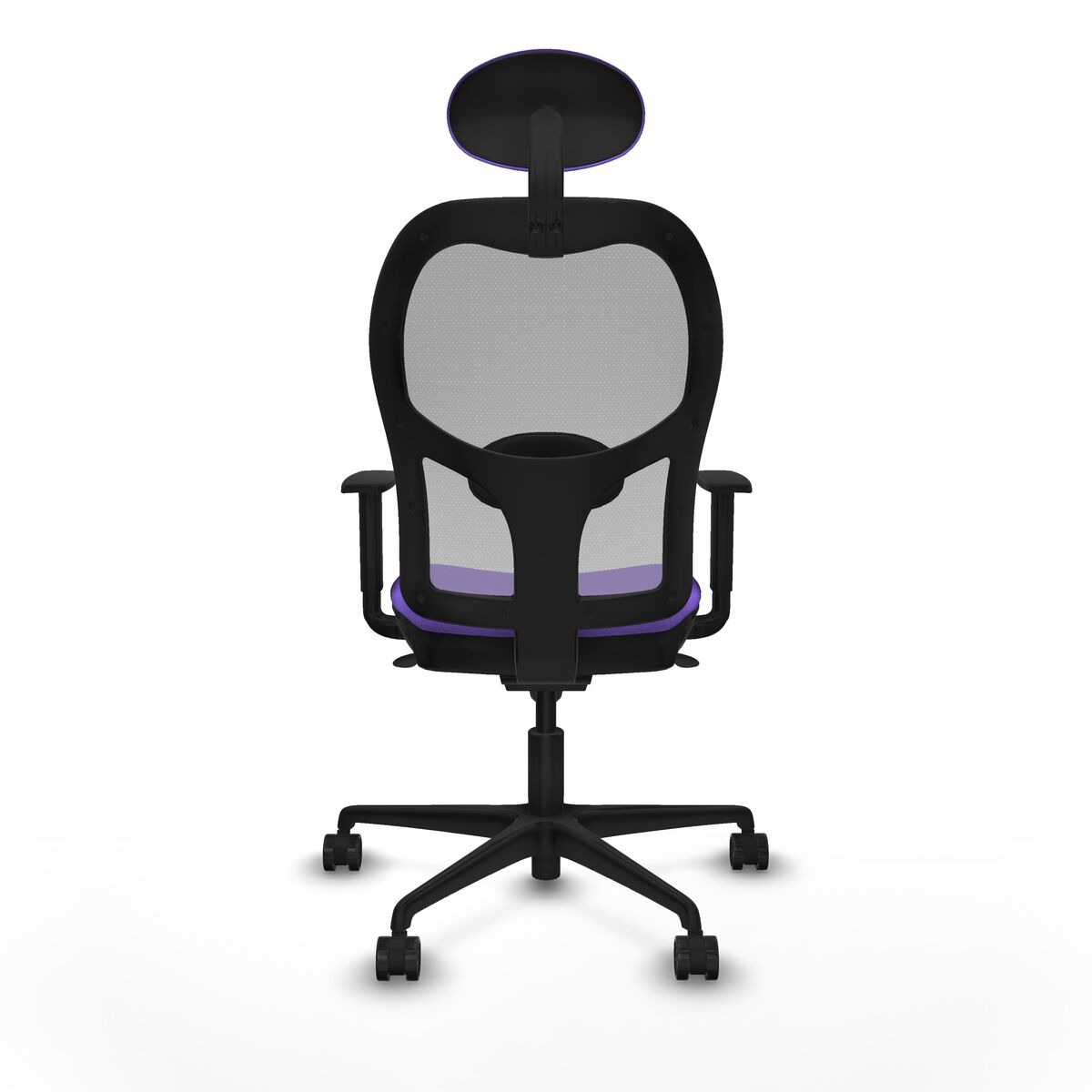 Silla de Oficina con Cabecero Jorquera Piqueras y Crespo 1D036N1 Lila