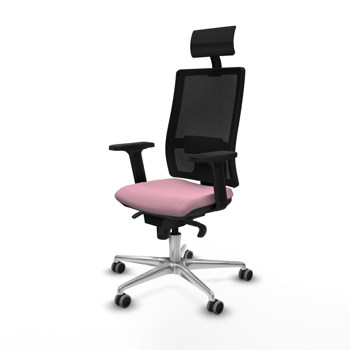 Silla de Oficina con Cabecero Piqueras y Crespo 2D086G1 Rosa