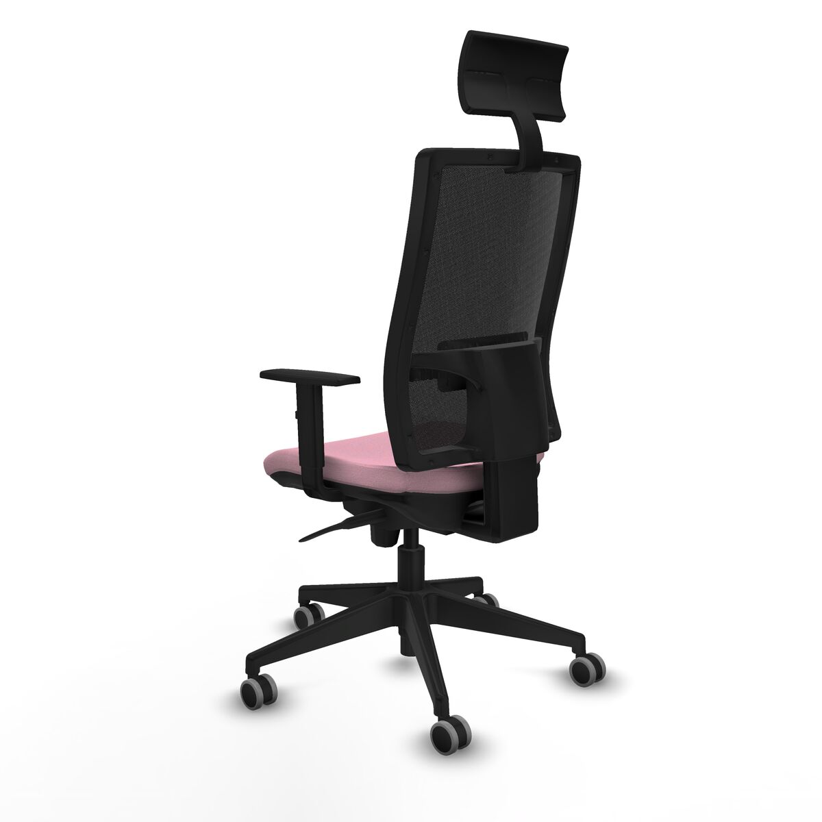Silla de Oficina con Cabecero Piqueras y Crespo 1D066G1 Rosa