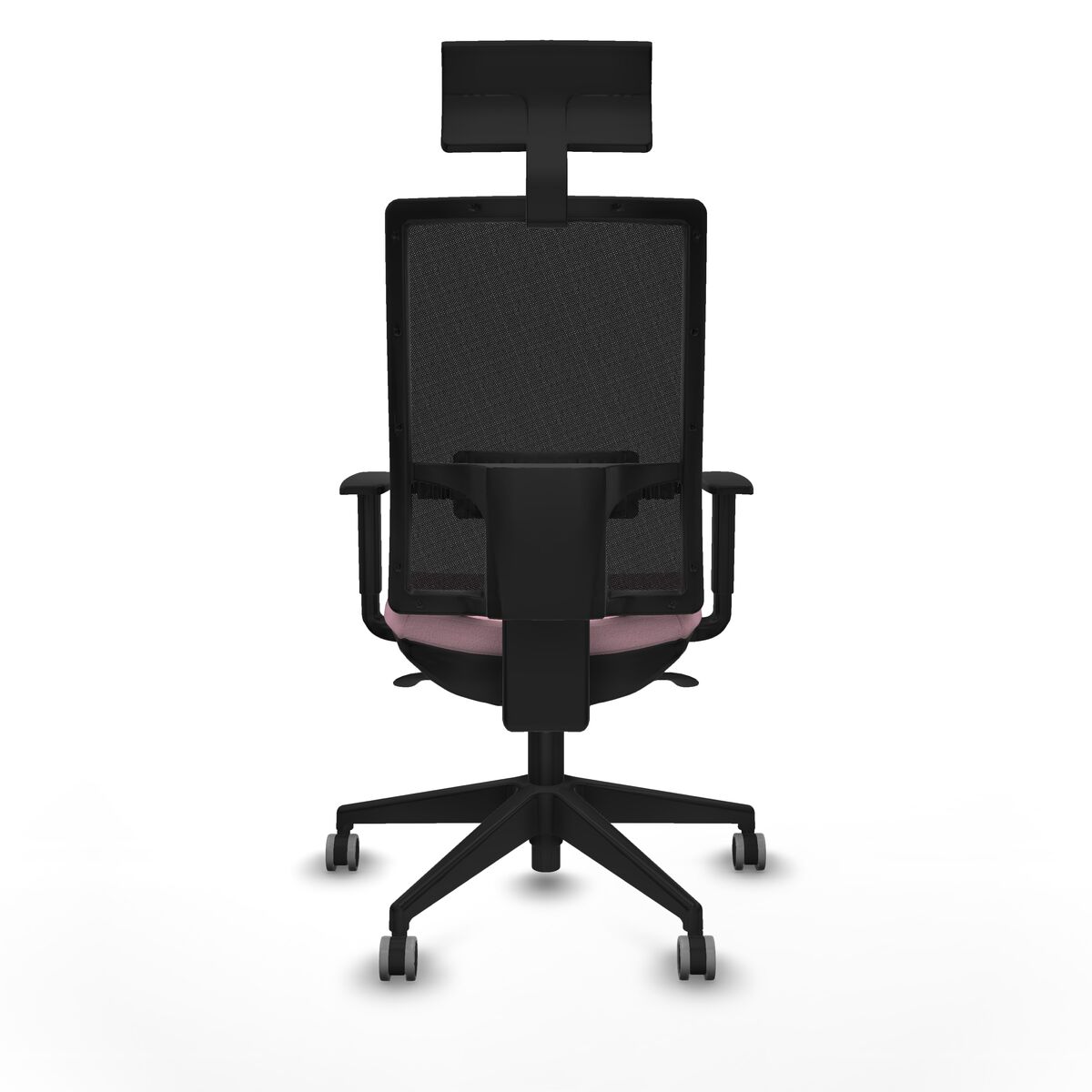 Silla de Oficina con Cabecero Piqueras y Crespo 1D066G1 Rosa