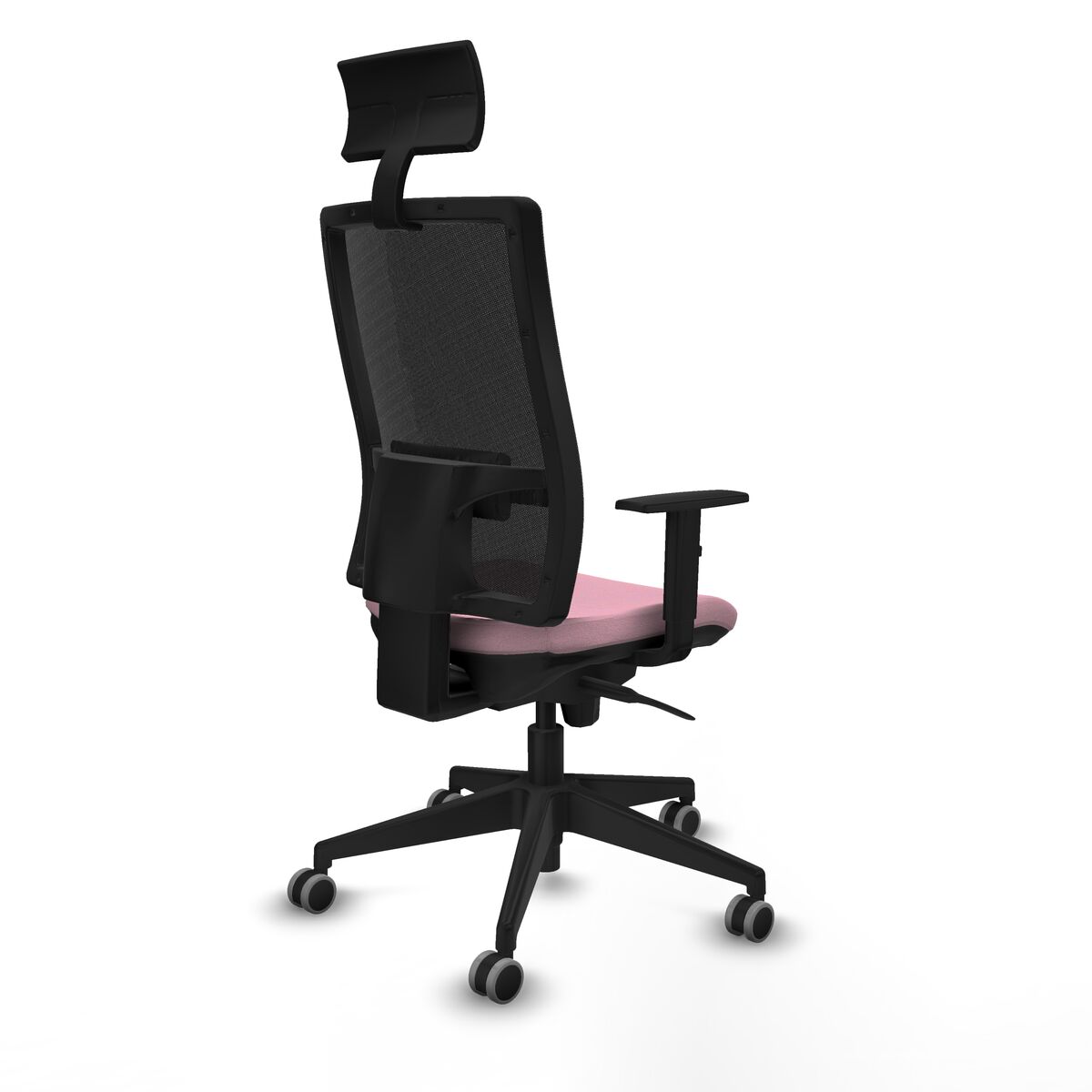 Silla de Oficina con Cabecero Piqueras y Crespo 1D066G1 Rosa
