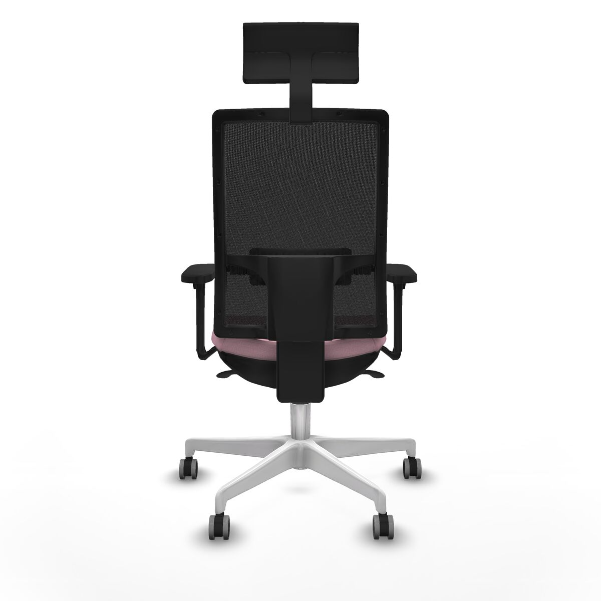 Silla de Oficina con Cabecero Piqueras y Crespo 3D026G1 Rosa