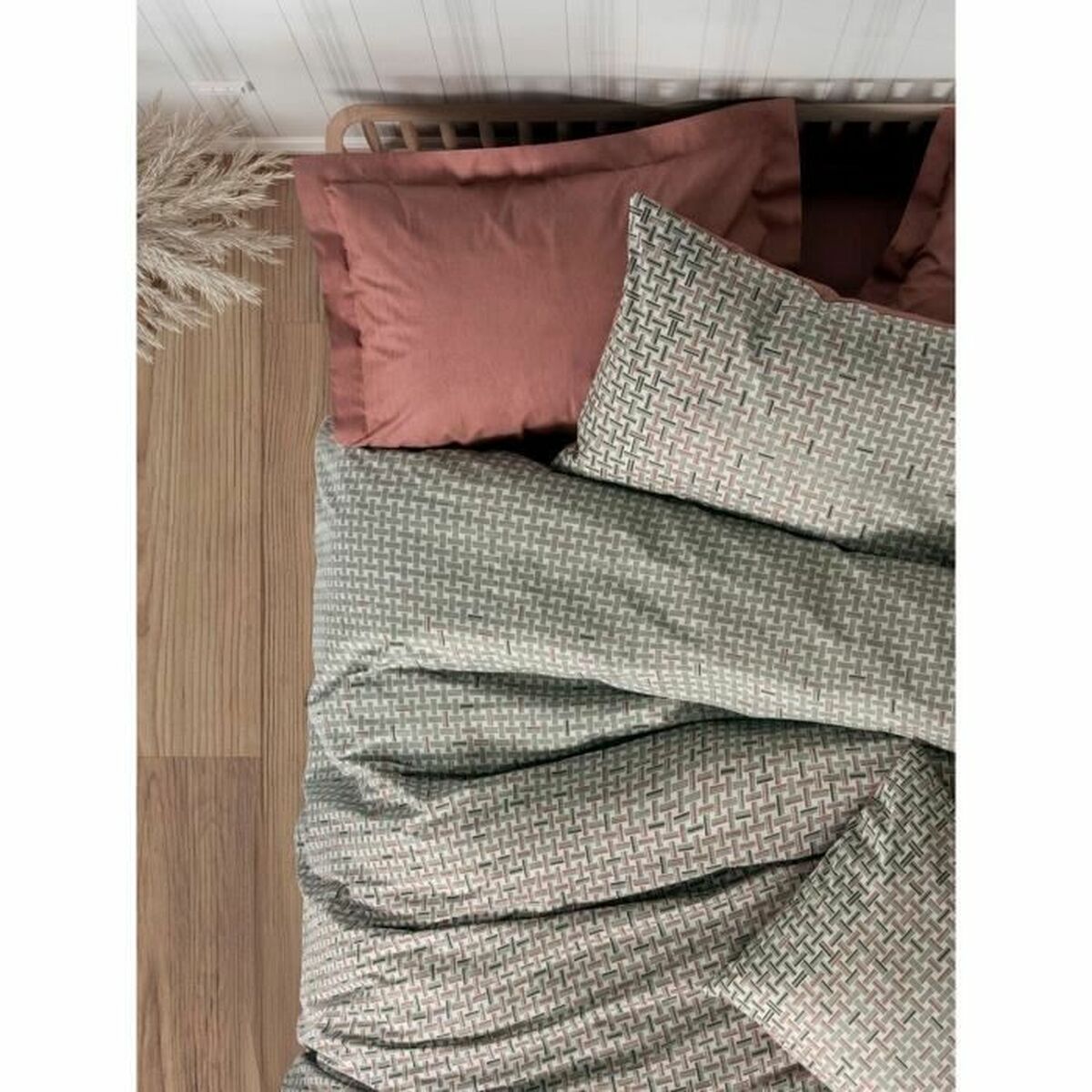 Juego de funda nórdica Multicolor 220 x 240 cm