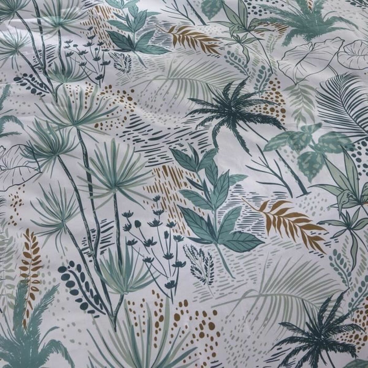 Juego de funda nórdica TODAY Verde Vert Cama de 180/200 240 x 260 cm 2 Piezas