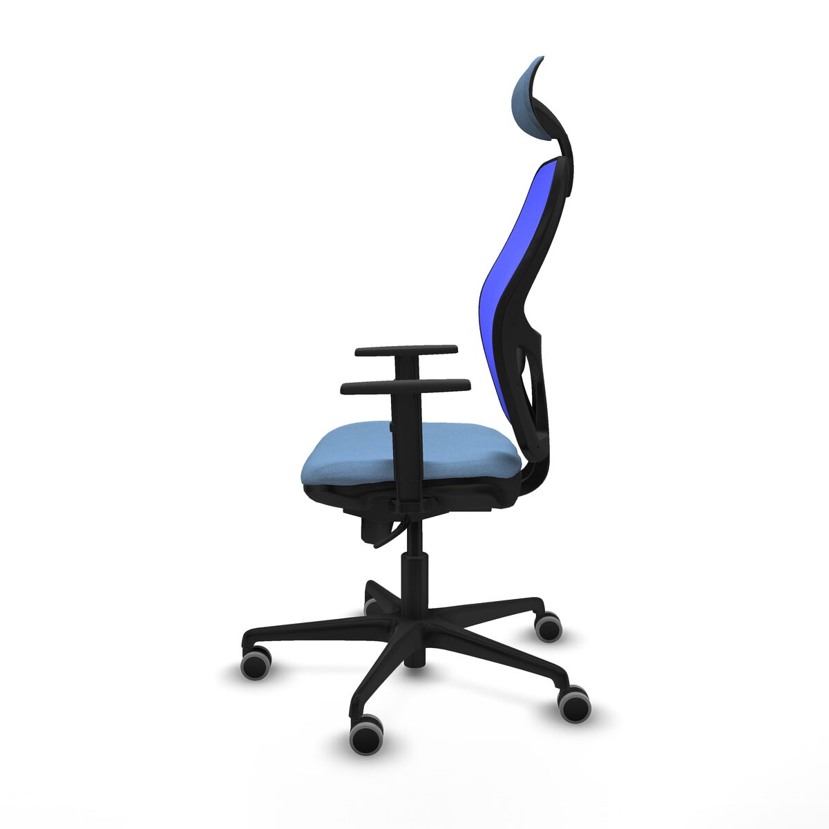 Silla de Oficina con Cabecero Jorquera Piqueras y Crespo 1D036G1 Azul cielo