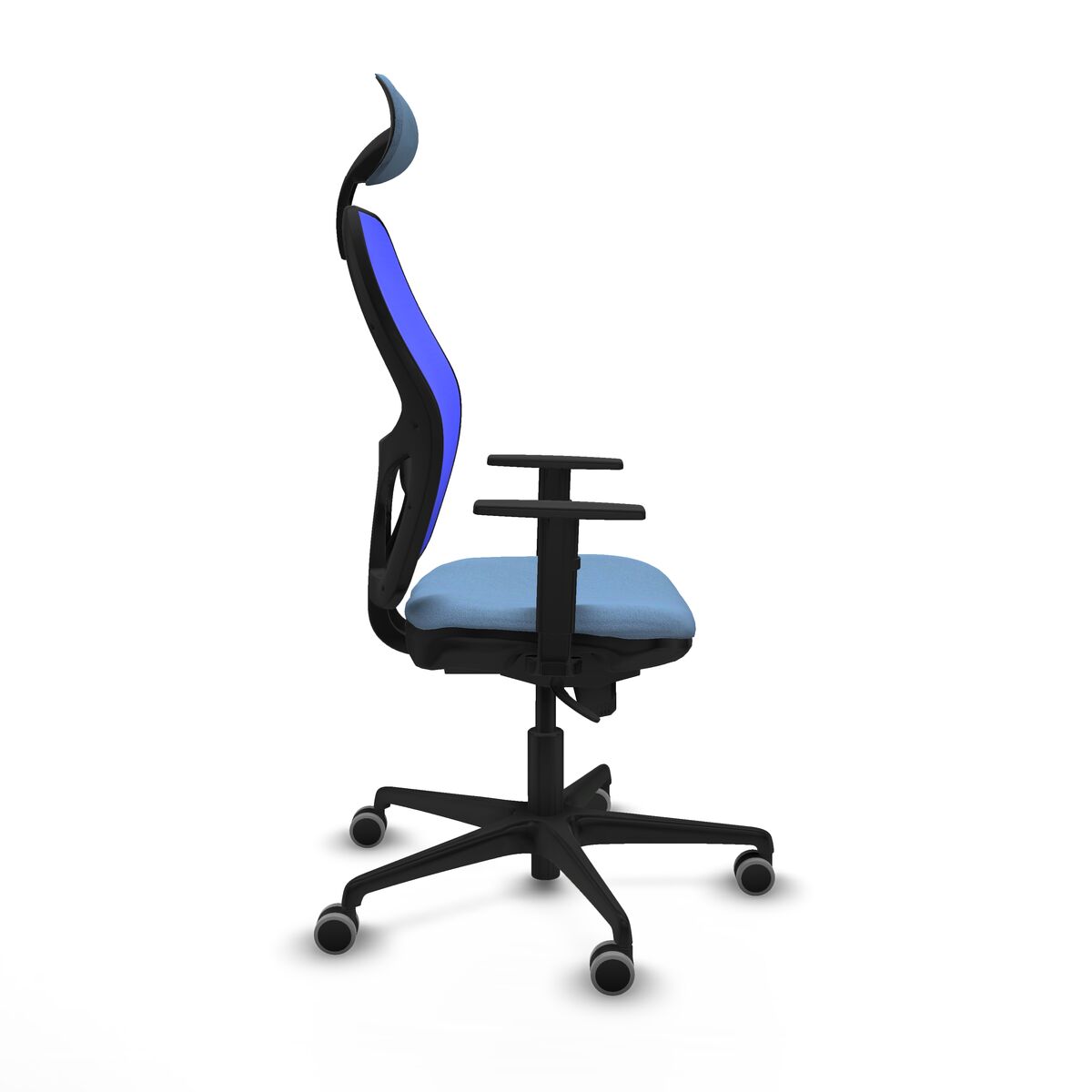 Silla de Oficina con Cabecero Jorquera Piqueras y Crespo 1D036G1 Azul cielo