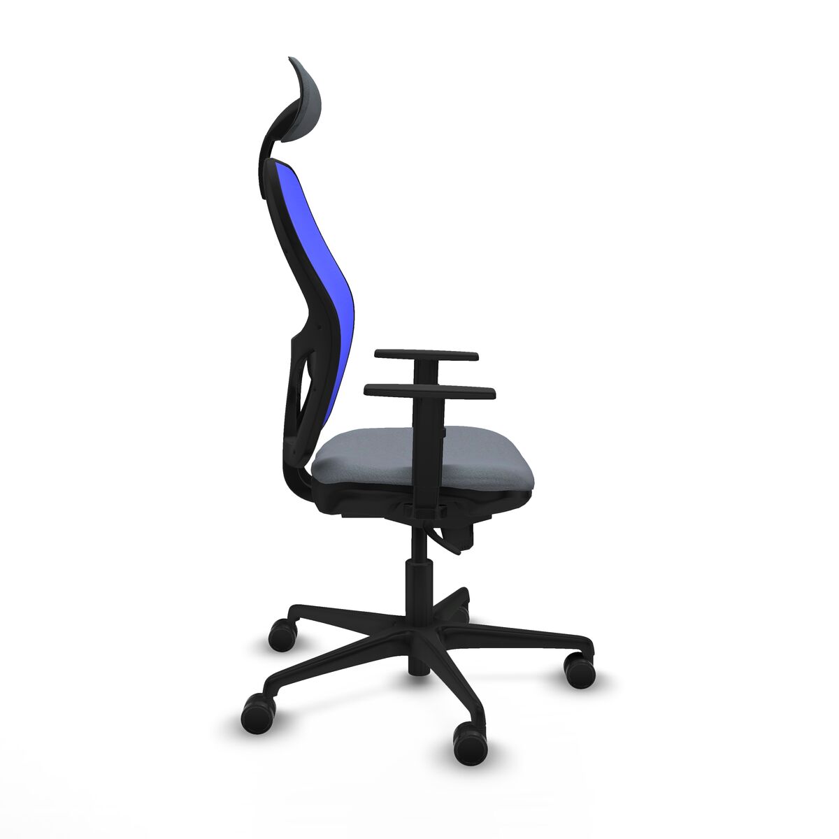 Silla de Oficina con Cabecero Jorquera Piqueras y Crespo 1D036N1 Gris