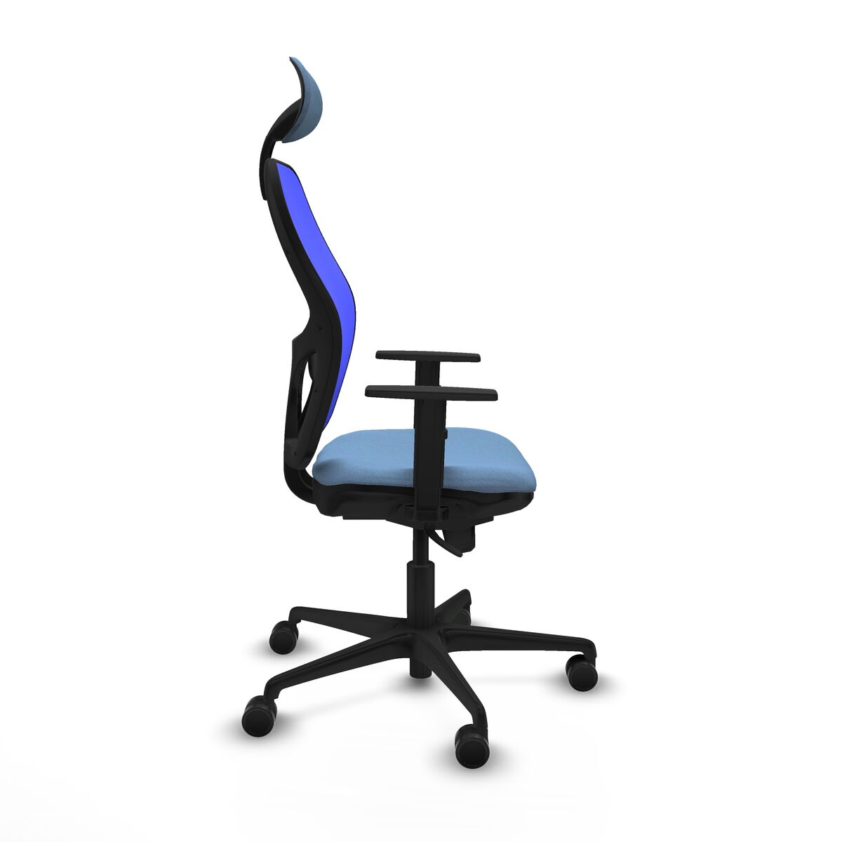 Silla de Oficina con Cabecero Jorquera Piqueras y Crespo 1D036N1 Azul cielo