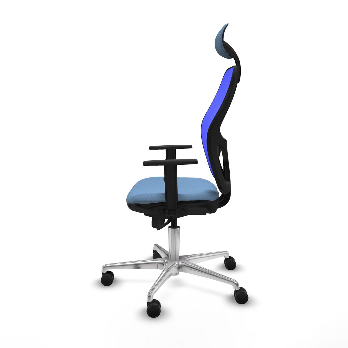 Silla de Oficina con Cabecero Jorquera Piqueras y Crespo 1D086N1 Azul cielo