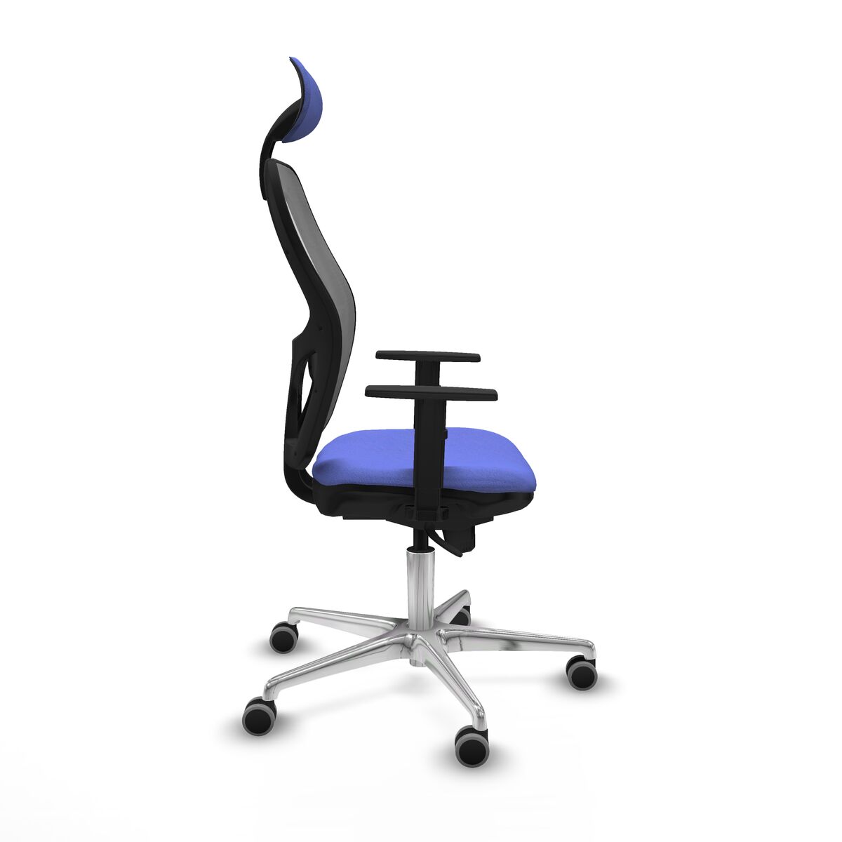 Silla de Oficina con Cabecero Jorquera Piqueras y Crespo 1D086G1 Azul claro