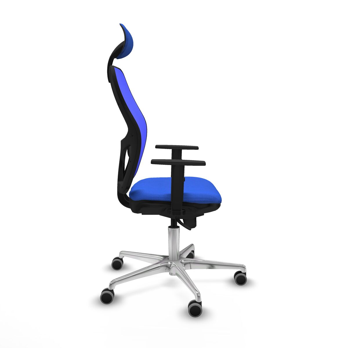 Silla de Oficina con Cabecero Jorquera Piqueras y Crespo 1D086G1 Azul