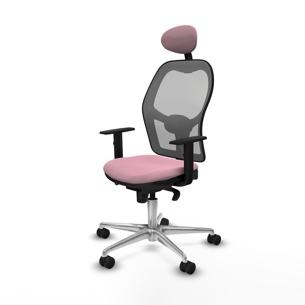 Silla de Oficina con Cabecero Jorquera Piqueras y Crespo 1D086N1 Rosa