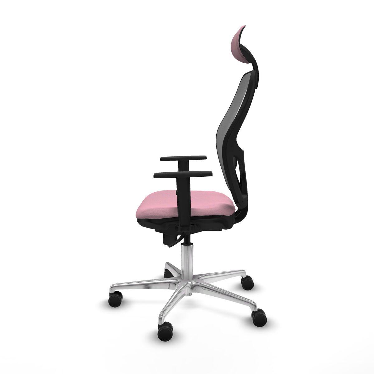 Silla de Oficina con Cabecero Jorquera Piqueras y Crespo 1D086N1 Rosa