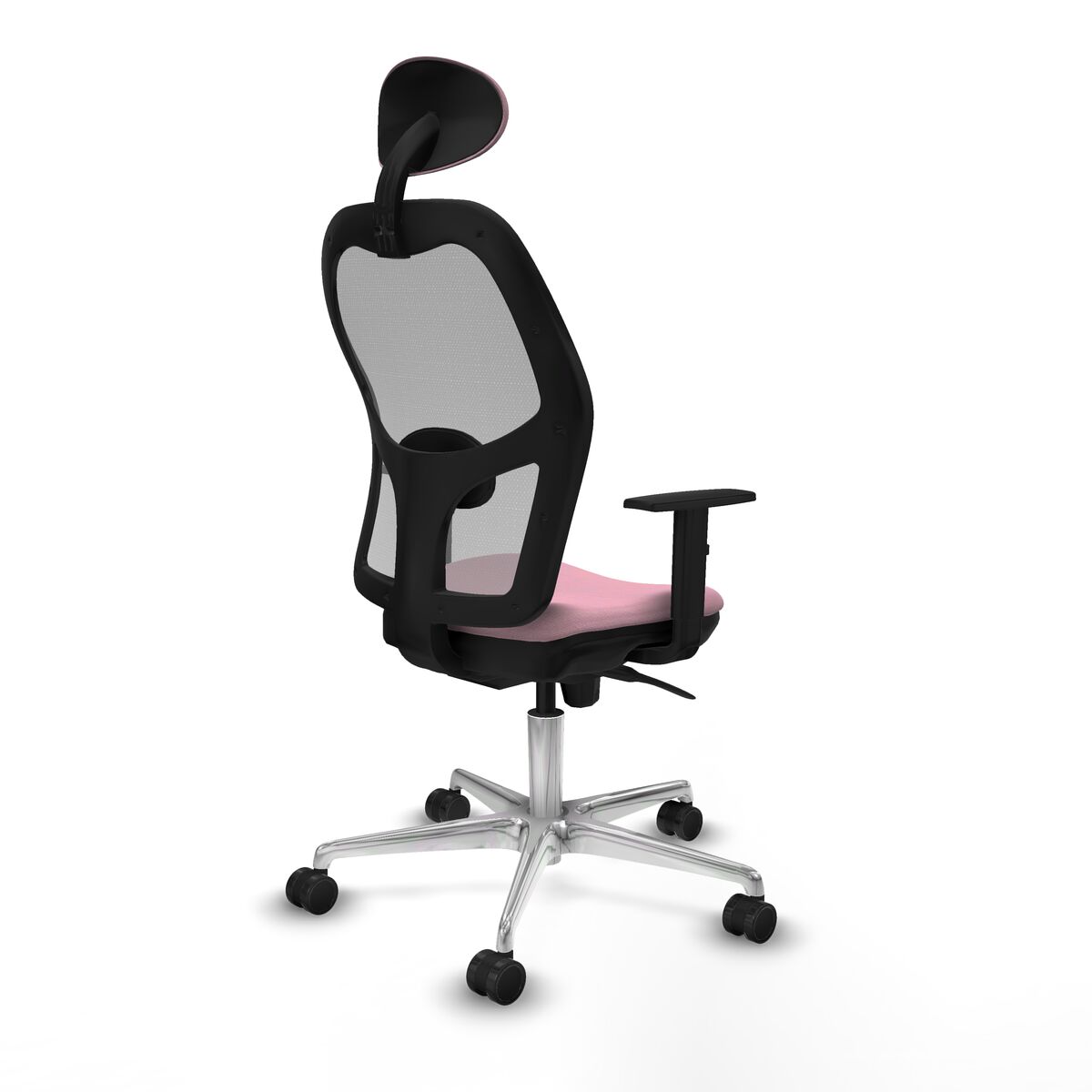 Silla de Oficina con Cabecero Jorquera Piqueras y Crespo 1D086N1 Rosa