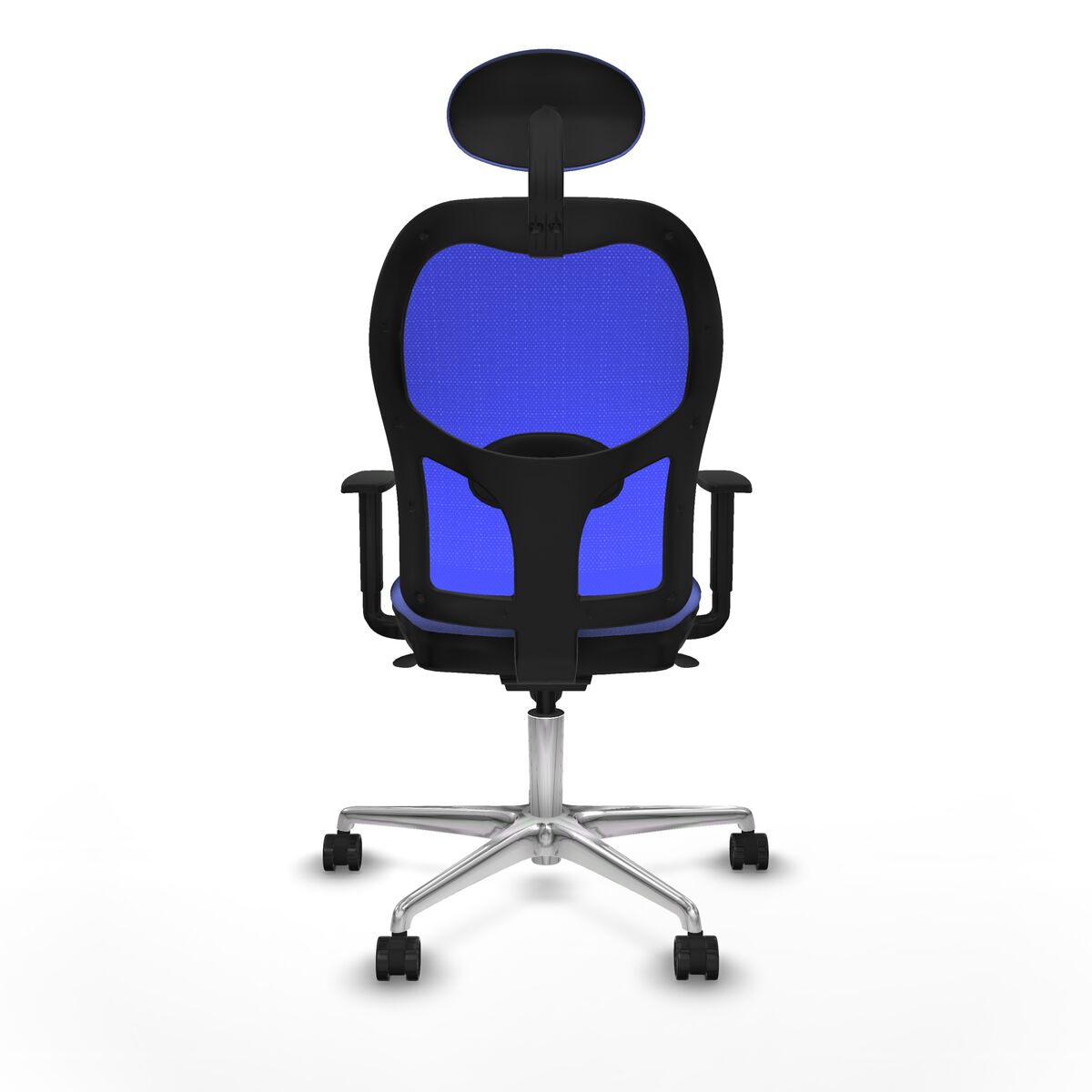 Silla de Oficina con Cabecero Jorquera Piqueras y Crespo 1D086N1 Azul claro