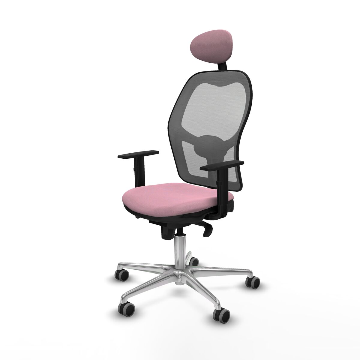 Silla de Oficina con Cabecero Jorquera Piqueras y Crespo 1D086G1 Rosa