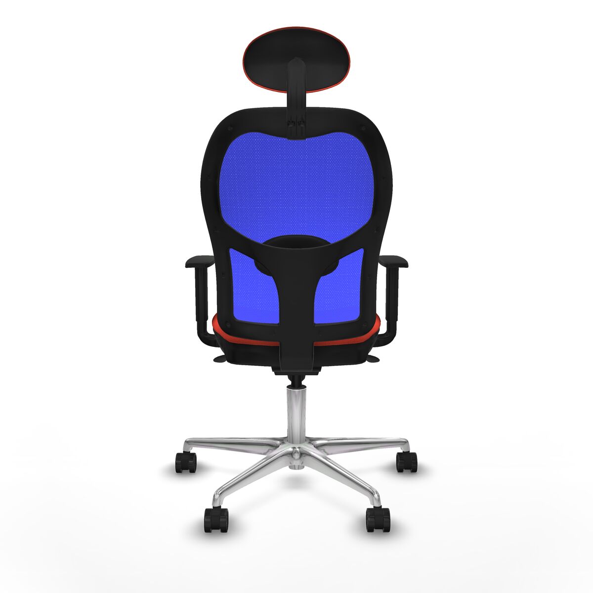 Silla de Oficina con Cabecero Jorquera Piqueras y Crespo 1D086N1 Naranja Oscuro